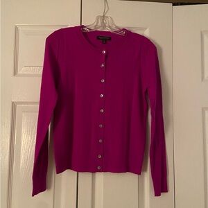 Ann Taylor Purple Cardigan